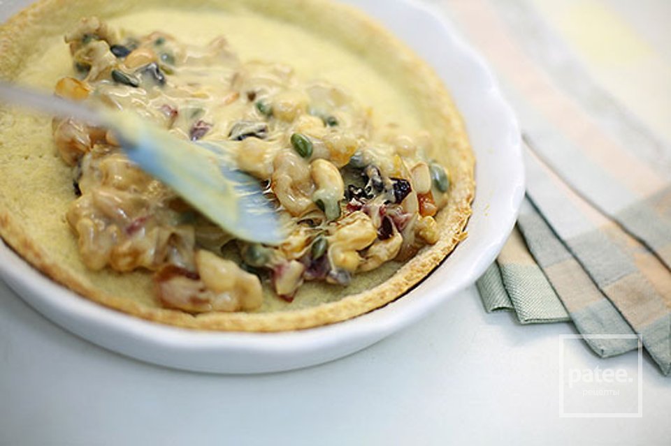 Шоколадный пирог с сухофруктами - Шаг 7