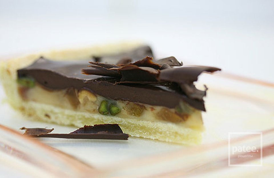 Шоколадный пирог с сухофруктами - Шаг 12