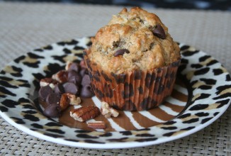 Банановый маффин