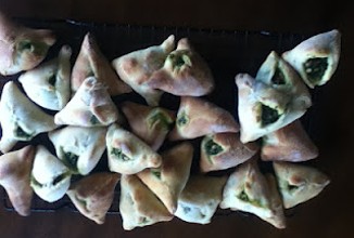 Пирожки со шпинатом