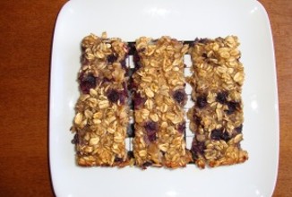 Бананово-черничные палочки