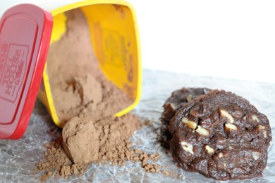 Рецепт Тянучие шоколадные печенья