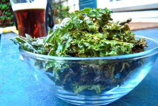 Чипсы из листа салата