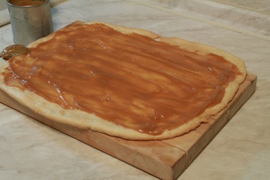 Пирожное с варёной сгущёнкой - приготовление