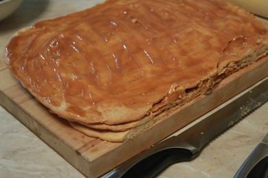 Пирожное с варёной сгущёнкой - приготовление