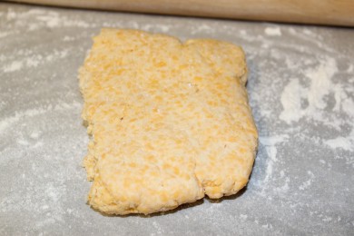 Домашние сырные крекеры - приготовление