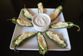 Фаршированные перцы халапеньо