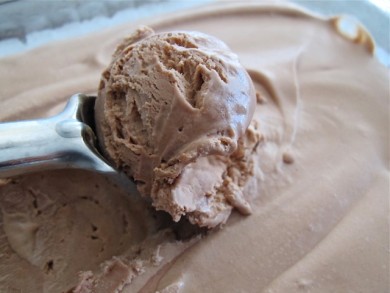 Рецепт Домашнее шоколадно-кофейное мороженое