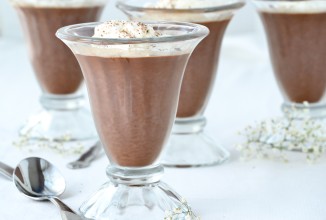 Шоколадная панна котта