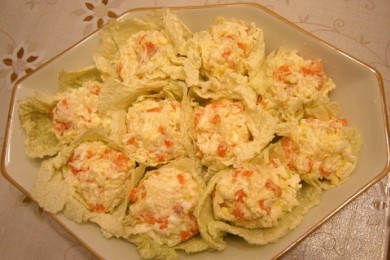 Салат праздничный - приготовление