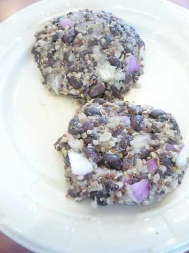 Бутерброд с киноа и фасолью - Шаг 3