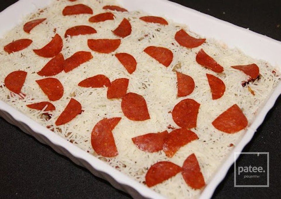 Запеченная пицца-спагетти - Шаг 1