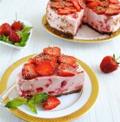 Клубничный торт - Шаг 6