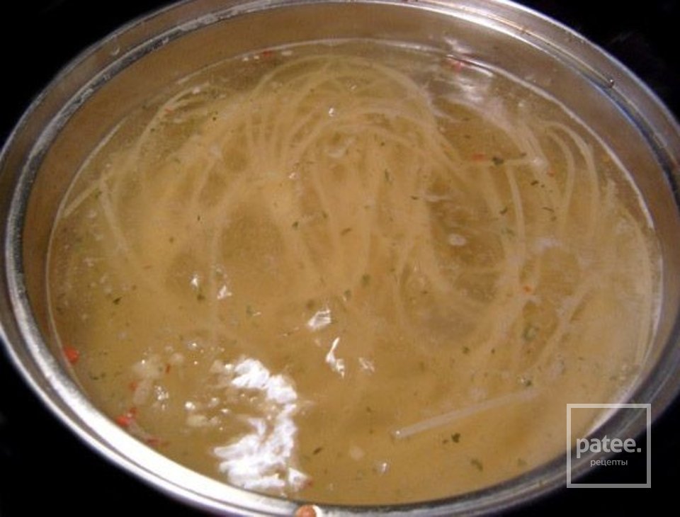 Запеканка с овощами,омлетом и спагетти - Шаг 3