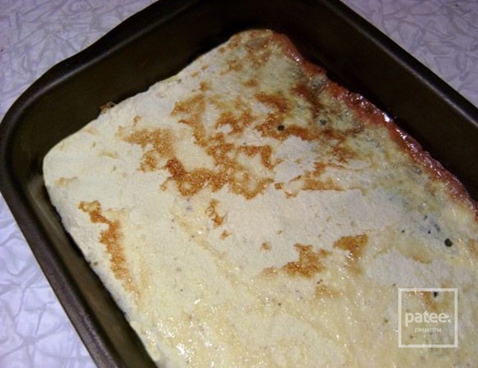 Запеканка с овощами,омлетом и спагетти - Шаг 7