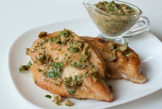 Пикатта из курицы с каперсами
