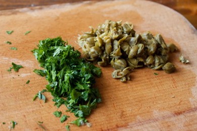 Пикатта из курицы с каперсами - приготовление