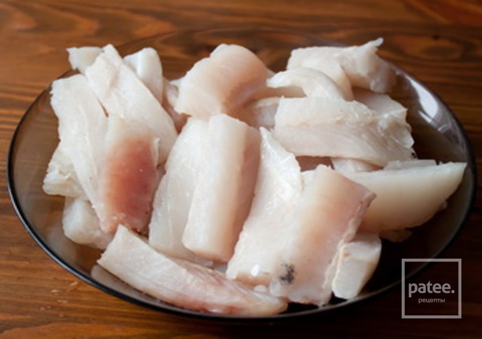 Рыбные палочки в ореховой панировке - Шаг 1