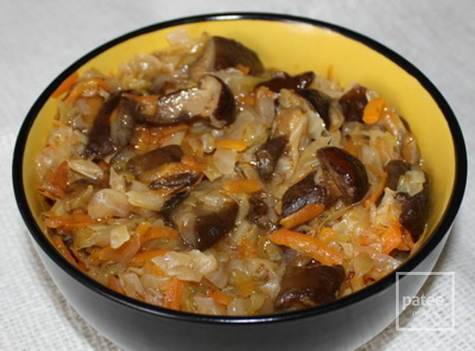 Капустная солянка с грибами - Шаг 5