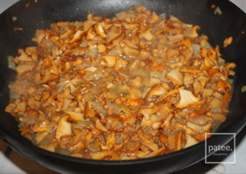 Жюльен из лисичек. - Шаг 2