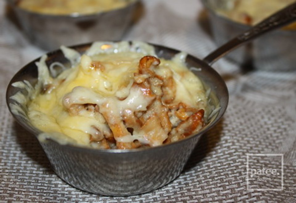 Жюльен из лисичек. - Шаг 4