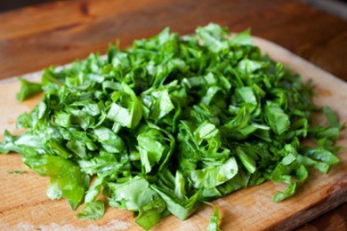 Холодный щавель - приготовление