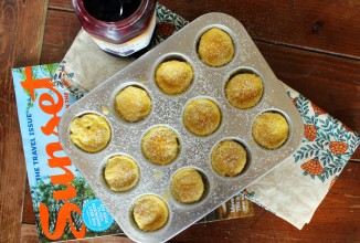 Лимонные мини кексы