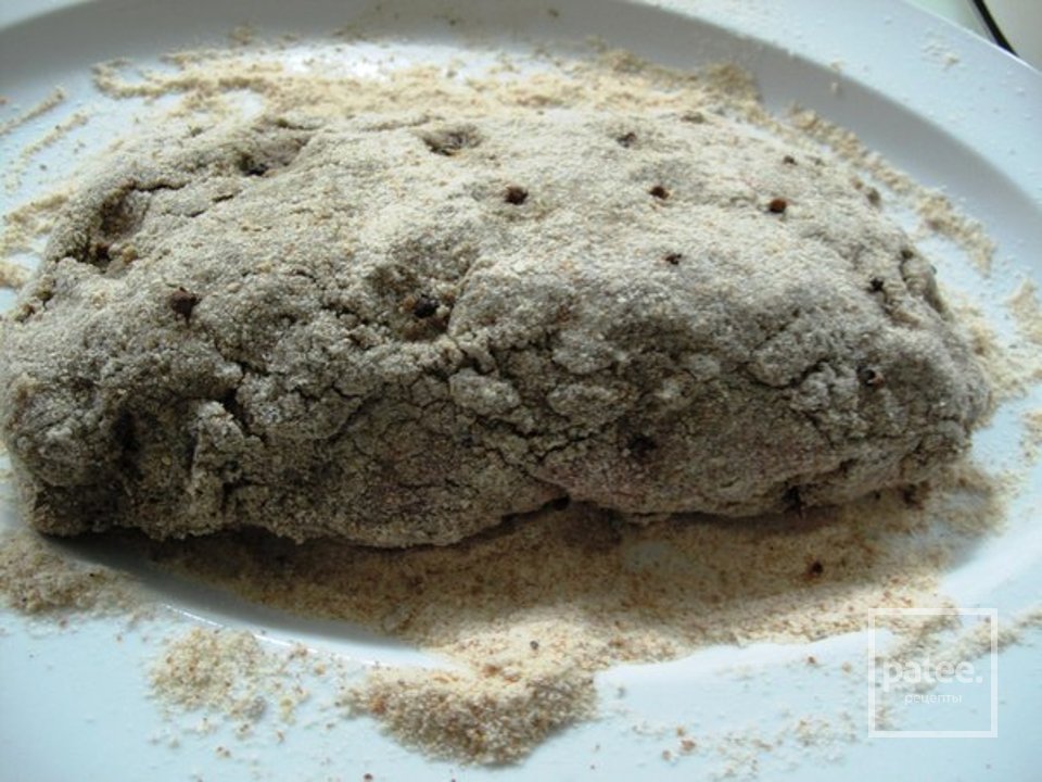 Запеченная свинина с хлебной корочкой - Шаг 3