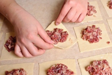 Манты - приготовление