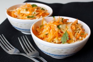 Морковный коулслоу с зирой