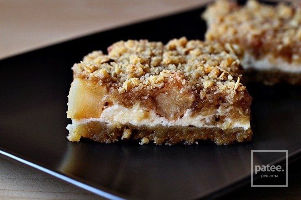 Чизкейк с яблоками и хлопьями - Шаг 6