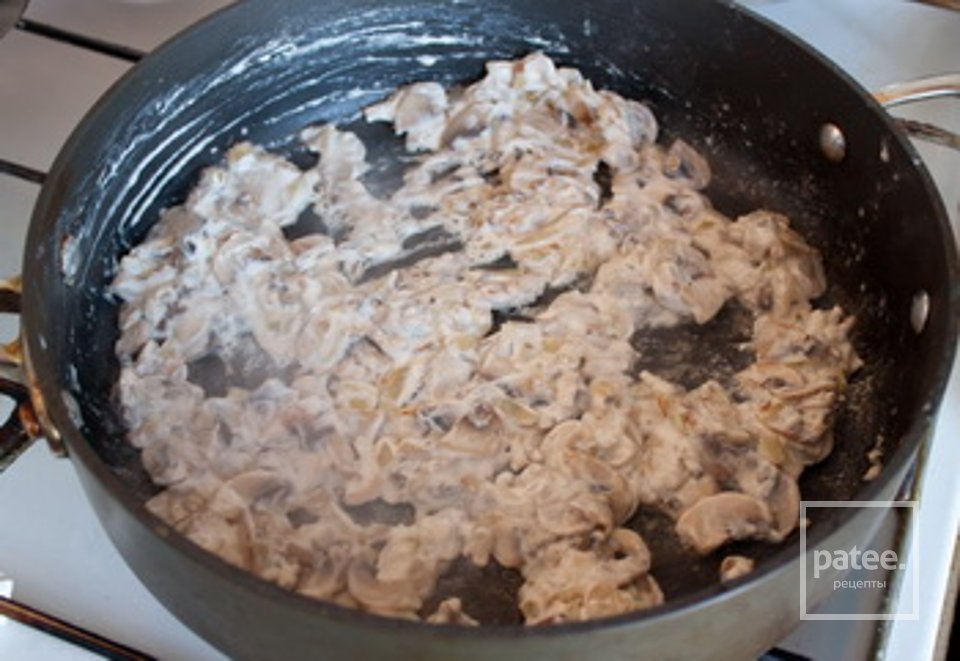 Жюльен из шампиньонов - Шаг 3