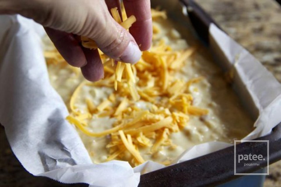 Хлеб с беконом и кукурузой - Шаг 4