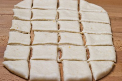 Булочки с джемом - приготовление