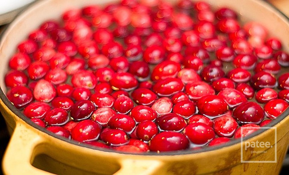 Клюквенный чай - Шаг 1