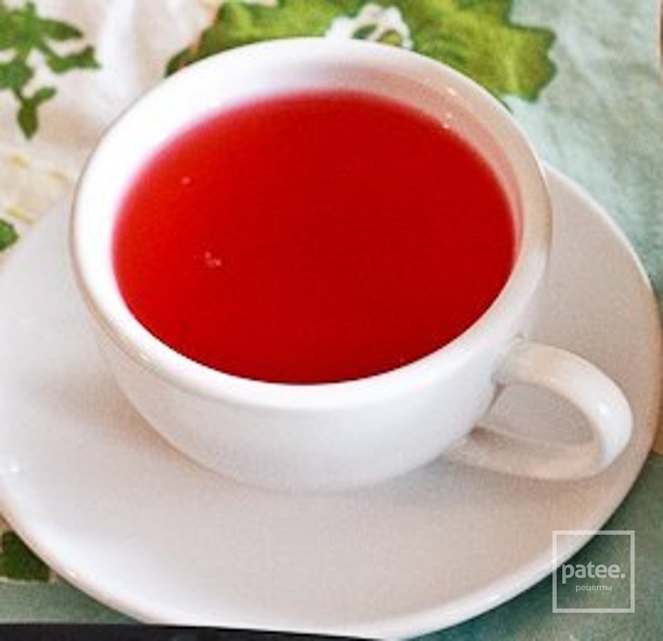 Клюквенный чай - Шаг 4