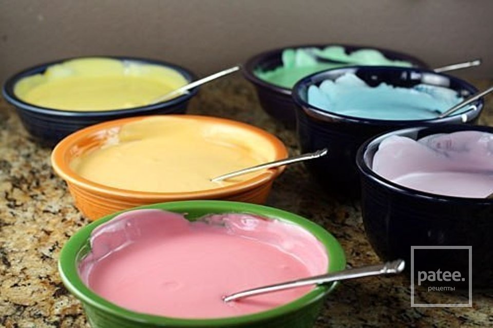 Радужный чизкейк - Шаг 4