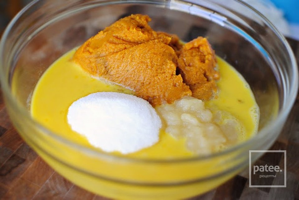 Тыквенные маффины с Нутеллой - Шаг 2