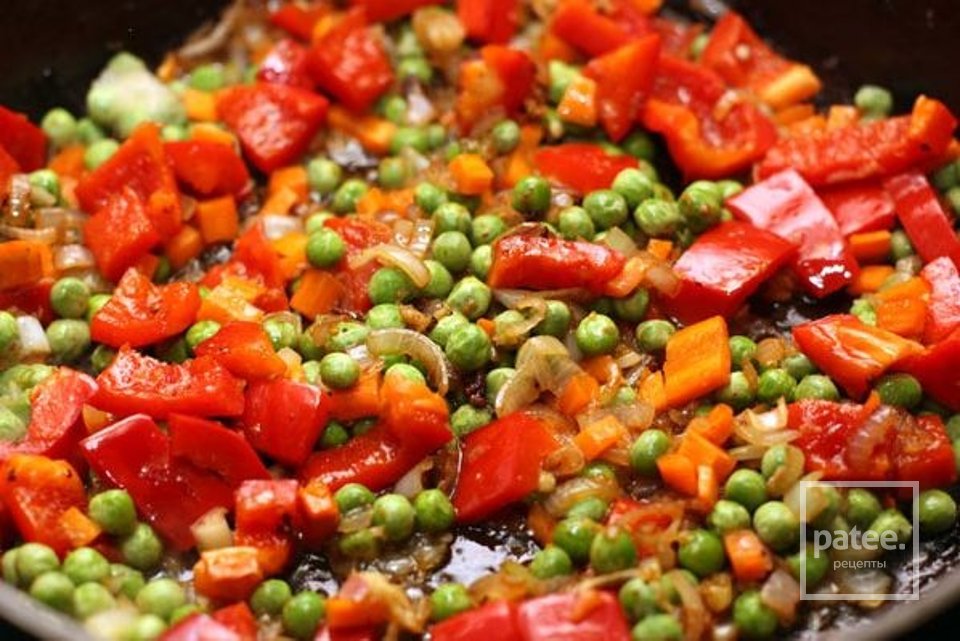 Рис со свининой и овощами - Шаг 5