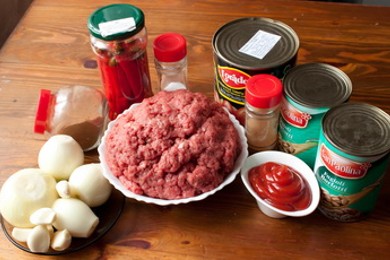 Чили из говядины - приготовление