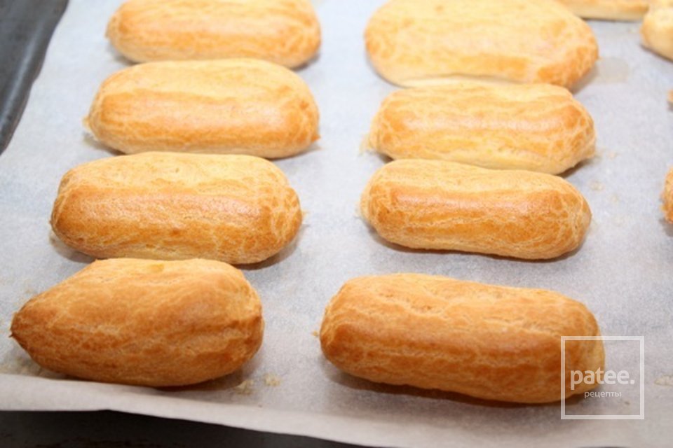 Эклеры со сливочным кремом - Шаг 4