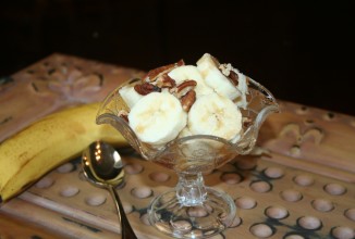 Банановый десерт