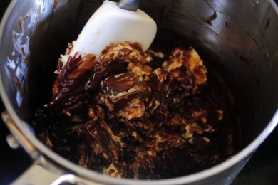 Острые трюфельные шоколадные брауни с красным перцем - приготовление