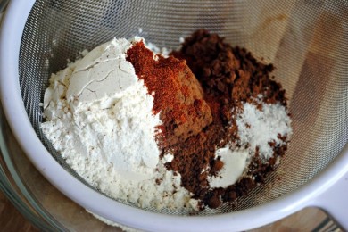 Острые трюфельные шоколадные брауни с красным перцем - приготовление