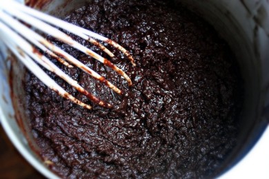 Острые трюфельные шоколадные брауни с красным перцем - приготовление