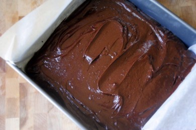 Острые трюфельные шоколадные брауни с красным перцем - приготовление