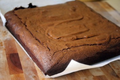 Острые трюфельные шоколадные брауни с красным перцем - приготовление