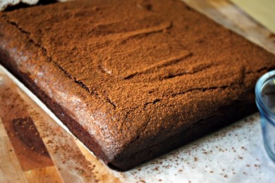 Острые трюфельные шоколадные брауни с красным перцем - приготовление