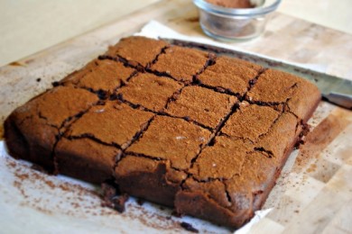 Острые трюфельные шоколадные брауни с красным перцем - приготовление