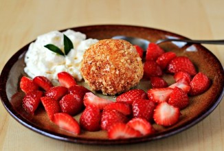 Жареное мороженое